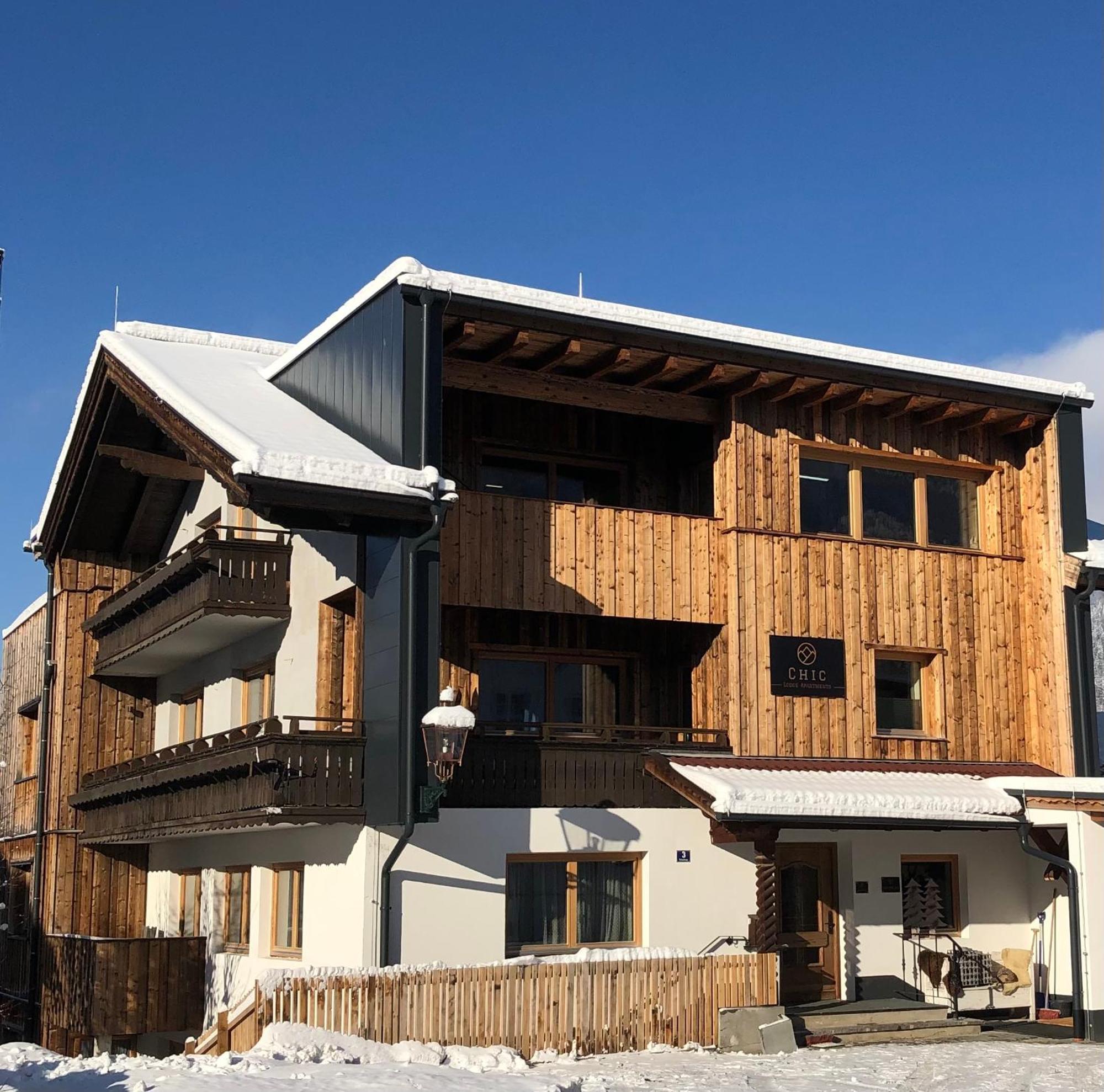 Chic Lodge-Apartments Ehrwald Buitenkant foto